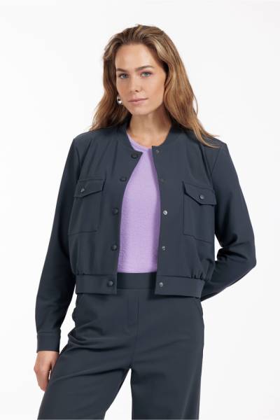 STUDIO ANNELOES 12106 Benja bnd jacket-antraciet