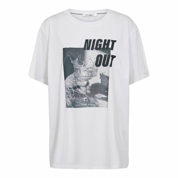 CO'COUTURE 33114 NightCC Out Oversize Tee