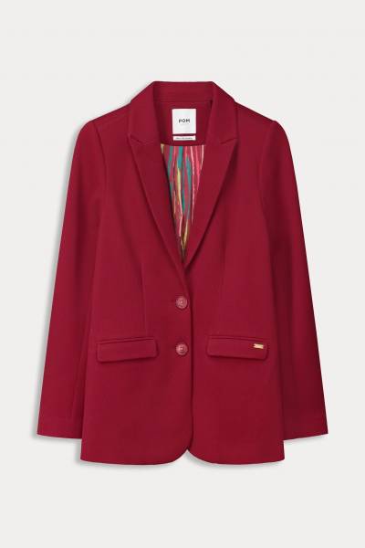 POM Amsterdam SP8057 BLAZER - Burgundy