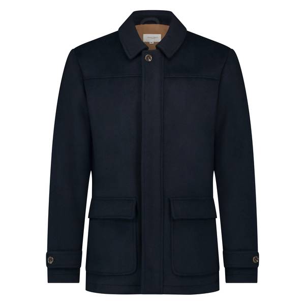 SEVEN DIALS NAVY COAT