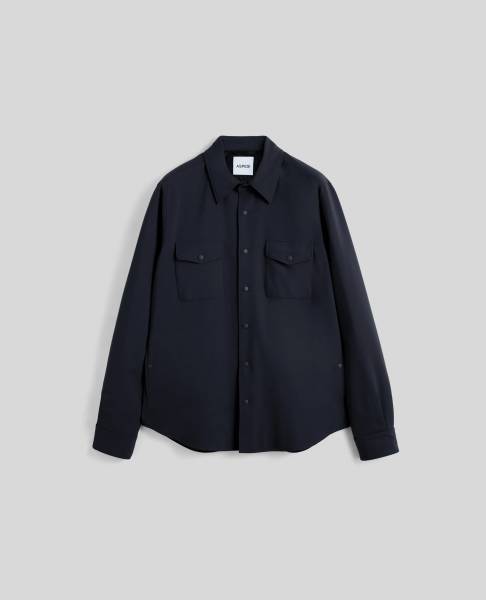 ASPESI SHIRT-JACKET CE27-Z058/01098 NAVY