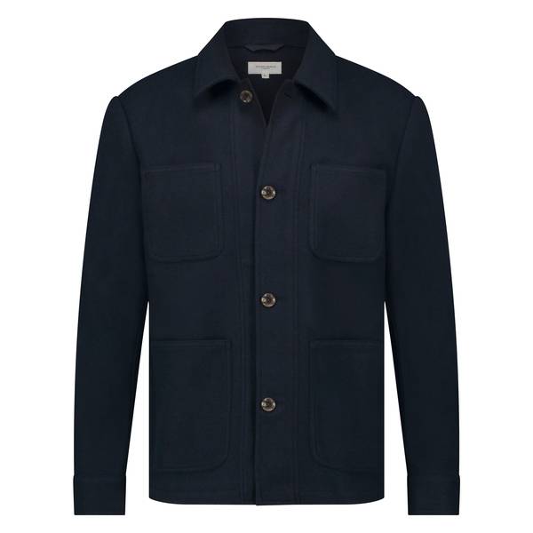 SEVEN DIALS WOLLEN OVER-SHIRT