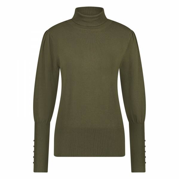 NUKUS FW240620 Silvi Pullover-Burned Olive