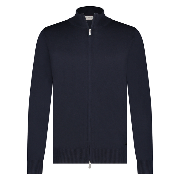 SEVEN DIALS ZIP VEST - NAVY