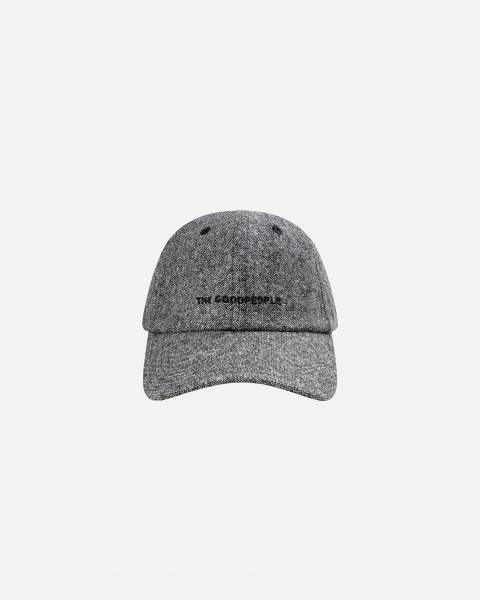 THE GOODPEOPLE CAP XCAP/BLACKWHITE