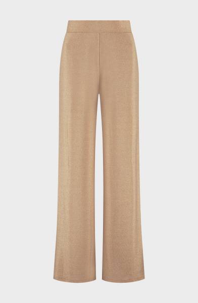 AMAYA Amsterdam Smooth Pants-BEIGE