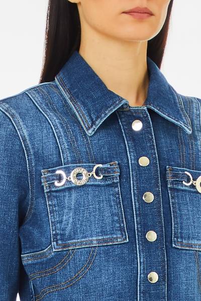 LIU JO UF4150DS829 Ecs Jeansjacket Kort