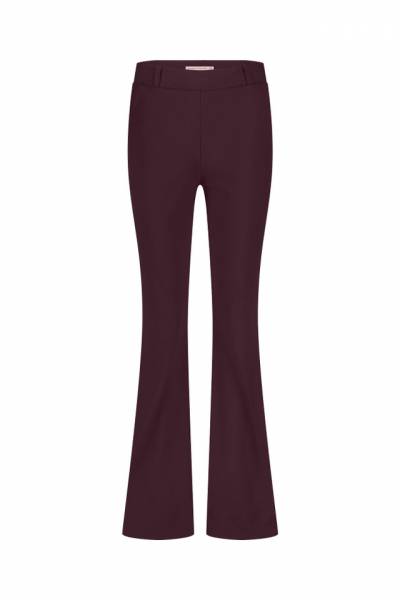 STUDIO ANNELOES 11963 Flair Bonded Trousers-blackberry