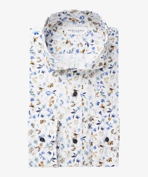 PROFUOMO PRINT SHIRT PPUH30038B