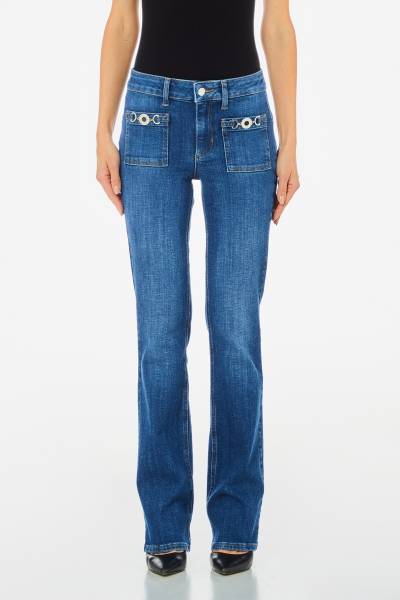 LIU JO UF4025DS829 ECS B.Up Repot Regular Jeans