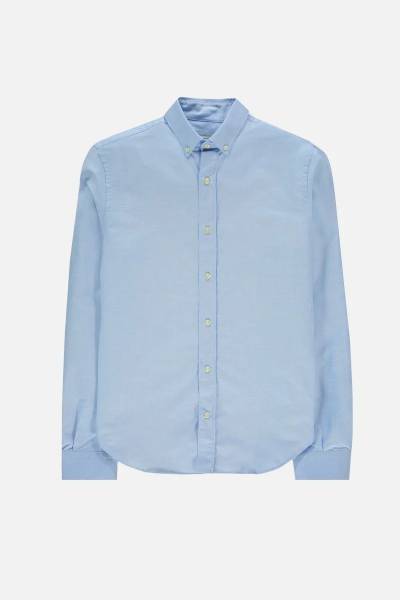 THE GOODPEOPLE SHIRT OXFORD ESS./LIGHT BLUE