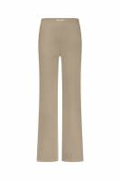 STUDIO ANNELOES 12081 Lexie bonded trousers - Latte