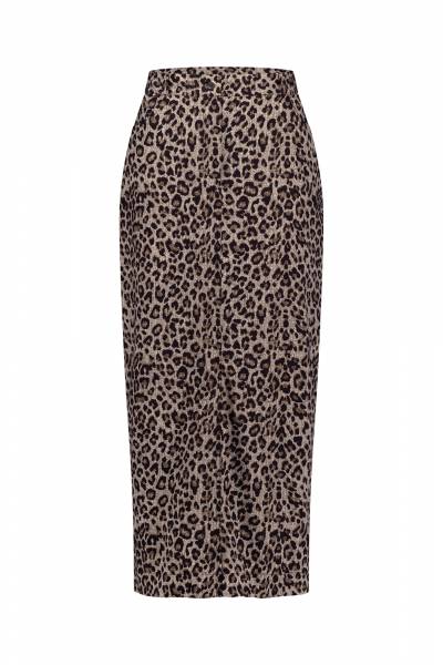 STUDIO ANNELOES 12303 Annebel leopard skirt