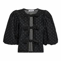 CO'COUTURE 35631 BlackCC Dot Bow Blouse