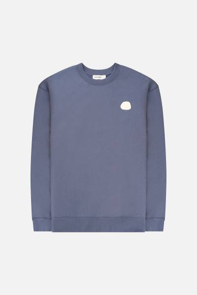 THE GOODPEOPLE SWEATER LRUBBER/STORMY BLUE