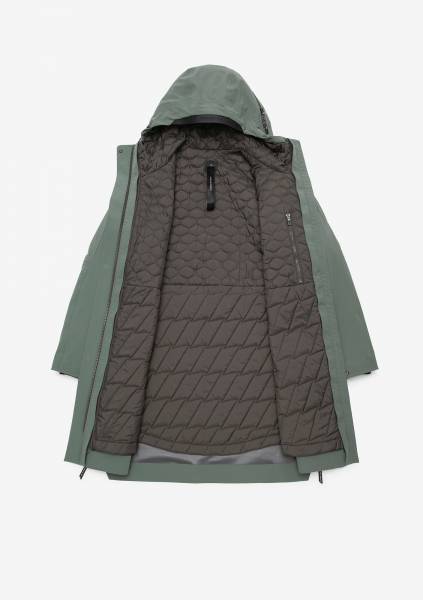 KRAKATAU PLANCK Liner Parka Qw497 124200024 Jade