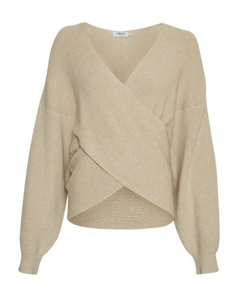 MOSS COPENHAGEN 18192 MSCHZinelle Rachelle Wrap Pullover