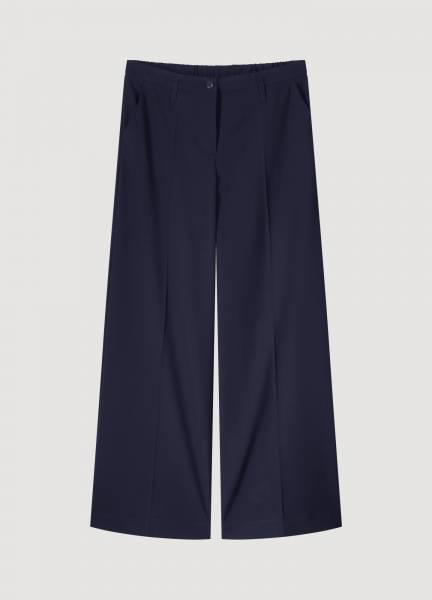 SUMMUM Pantalon Verona-12072 Midnight Blue