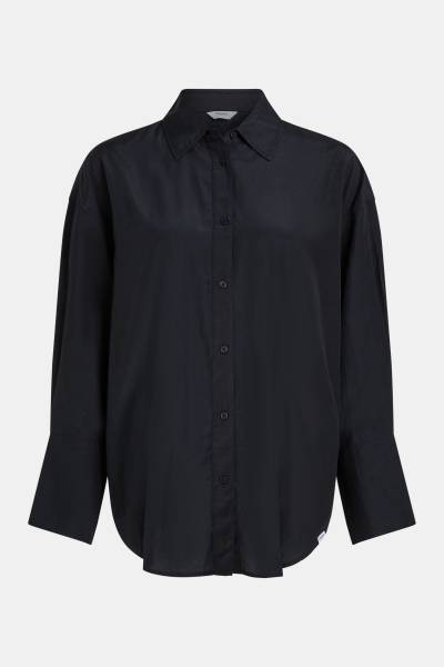 PENN&INK N.Y. BLOUSE W24SE009 - Black