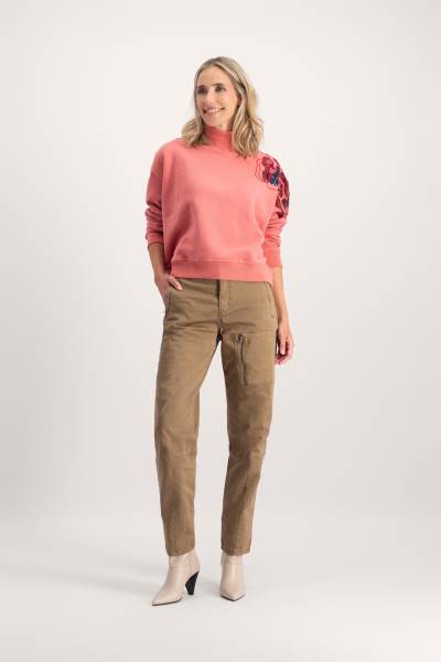 FLORÈZ CR0031 Mave Cargo Broek-Dark Sand