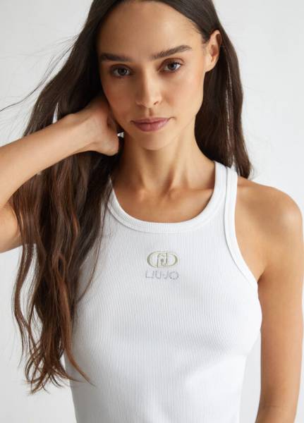 LIU JO WF4285J4822 TankTop Logo