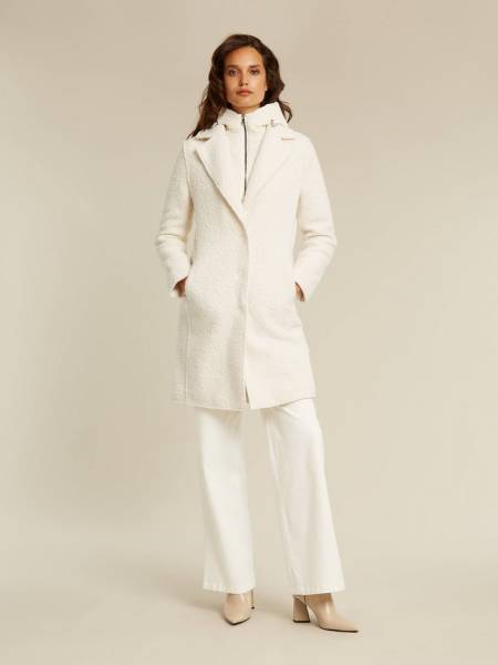 BEAUMONT BM08530243 TARA coat- off white