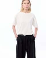 KNIT-TED 242P108 Hazel T-shirt - Off White