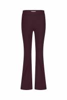 STUDIO ANNELOES 11963 Flair Bonded Trousers-blackberry