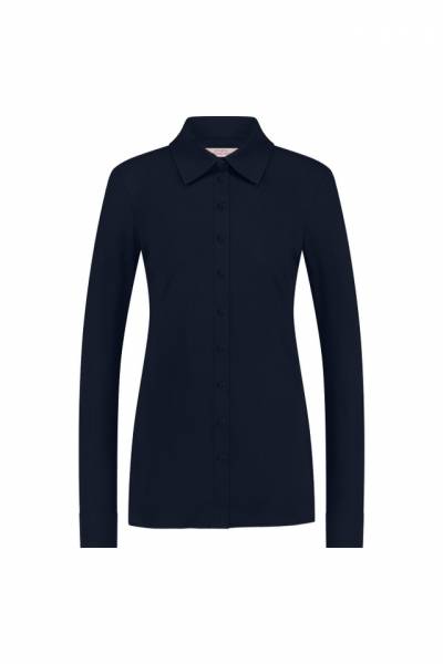 STUDIO ANNELOES 94802 Poppy Blouse-dark blue