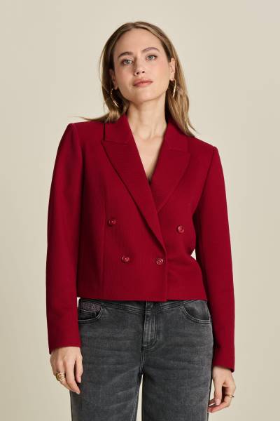 POM Amsterdam SP8057 BLAZER - Burgundy