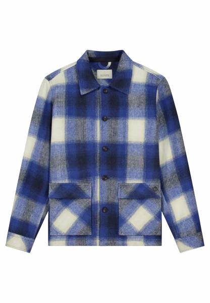 DSTREZZED FLANELLEN JACK 151012 Key Check Jacket