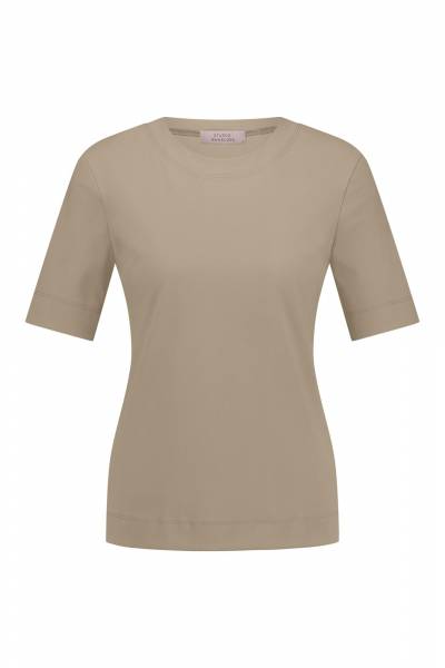 STUDIO ANNELOES 12437 Travel Tee-Latte