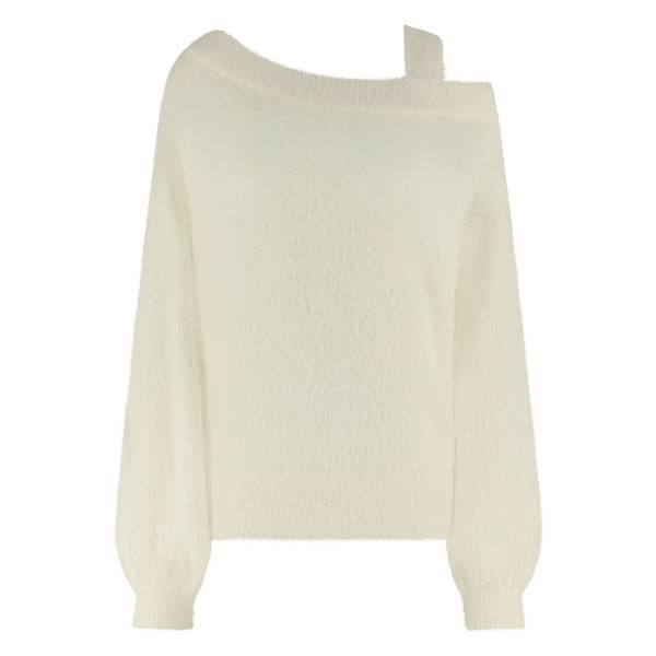 NUKUS FW240613 Praag Pullover-Offwhite