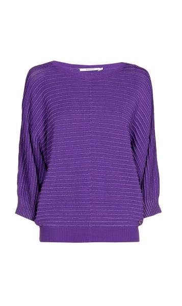 XANDRES 29111-01 GABON LUREX Pullover-Violet