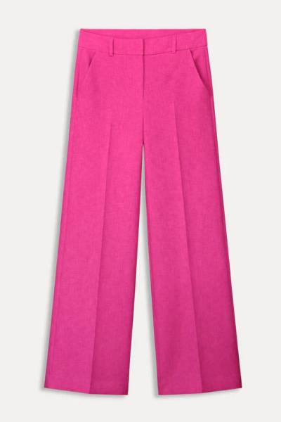 POM Amsterdam SP7696 PANTS - Wide Leg Pink