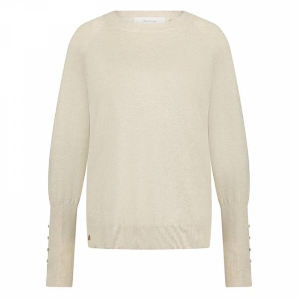 NUKUS NKS03006 Belle Pullover Lurex-Sand