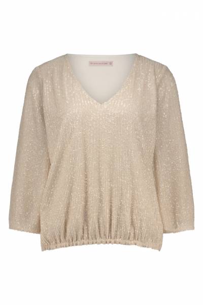 STUDIO ANNELOES 12199 Victoria sequins Top